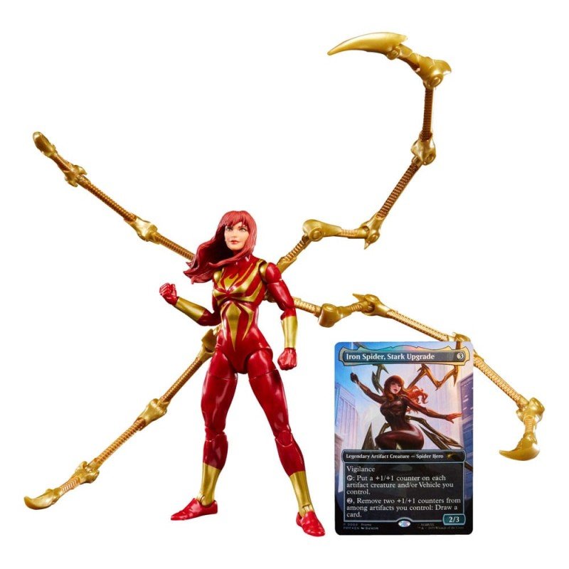 Marvel Legends Magic: The Gathering Action Figure Mary Jane Watson (Iron Spider) (plus Exclusive Foil Card) 15 cm | 5010996323262