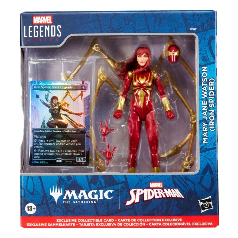 Marvel Legends Magic: The Gathering Action Figure Mary Jane Watson (Iron Spider) (plus Exclusive Foil Card) 15 cm | 5010996323262