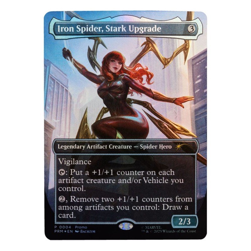 Marvel Legends Magic: The Gathering Action Figure Mary Jane Watson (Iron Spider) (plus Exclusive Foil Card) 15 cm | 5010996323262