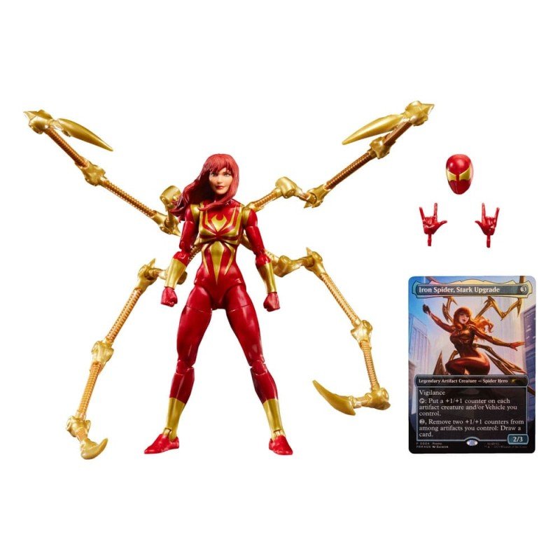 Marvel Legends Magic: The Gathering Action Figure Mary Jane Watson (Iron Spider) (plus Exclusive Foil Card) 15 cm | 5010996323262