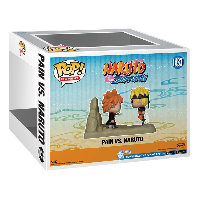 Naruto Pack 2 Figurines Funko POP! Animation Vinyl Pain vs Naruto 9 cm