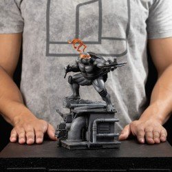 Tortues Ninja statuette 1/10 Art Scale Michelangelo Black and White Variant 26 cm heo exclusive | 0618231957323