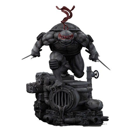 Teenage Mutant Ninja Turtles Art Scale Statue 1/10 Raphael Black and White Variant 26 cm heo exclusive | 0618231957330