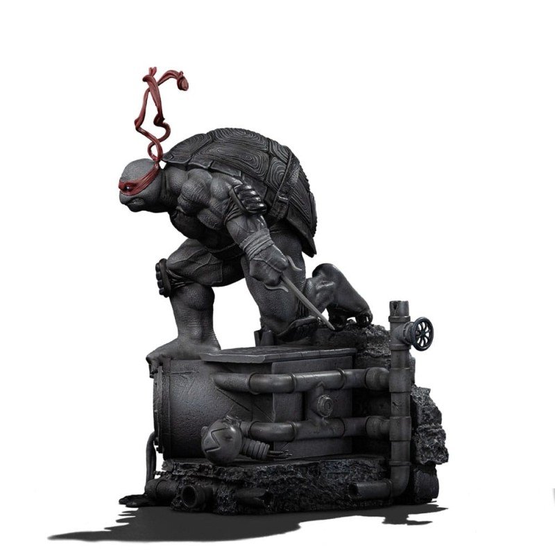 Teenage Mutant Ninja Turtles Art Scale Statue 1/10 Raphael Black and White Variant 26 cm heo exclusive | 0618231957330