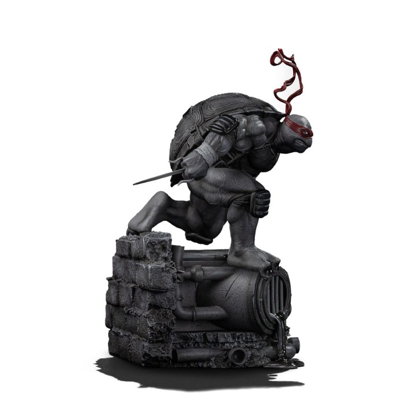 Tortues Ninja statuette 1/10 Art Scale Raphael Black and White Variant 26 cm heo exclusive | 0618231957330