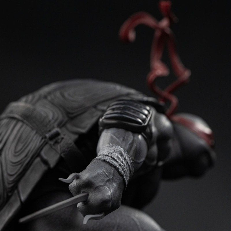 Tortues Ninja statuette 1/10 Art Scale Raphael Black and White Variant 26 cm heo exclusive | 0618231957330