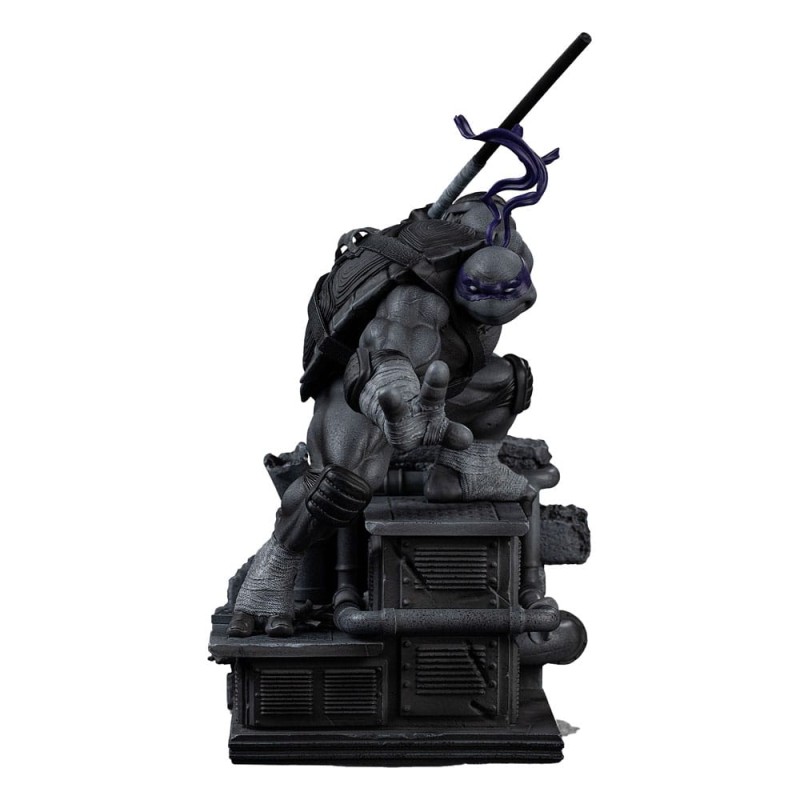 Tortues Ninja statuette 1/10 Art Scale Donatello Black and White Variant 26 cm heo exclusive | 0618231957347