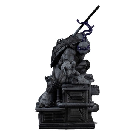 Teenage Mutant Ninja Turtles Art Scale Statue 1/10 Donatello Black and White Variant 26 cm heo exclusive | 0618231957347