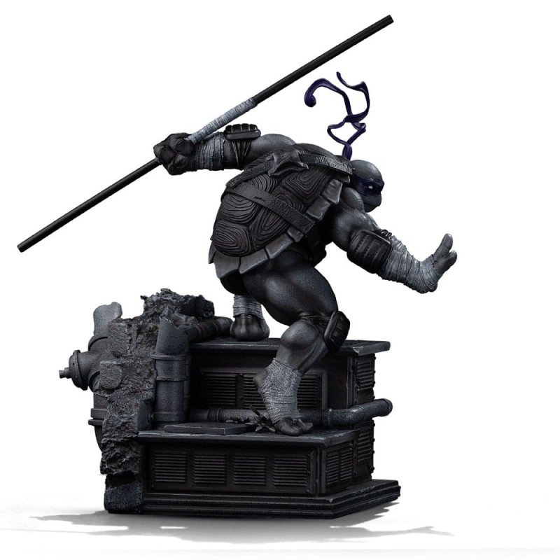 Tortues Ninja statuette 1/10 Art Scale Donatello Black and White Variant 26 cm heo exclusive | 0618231957347
