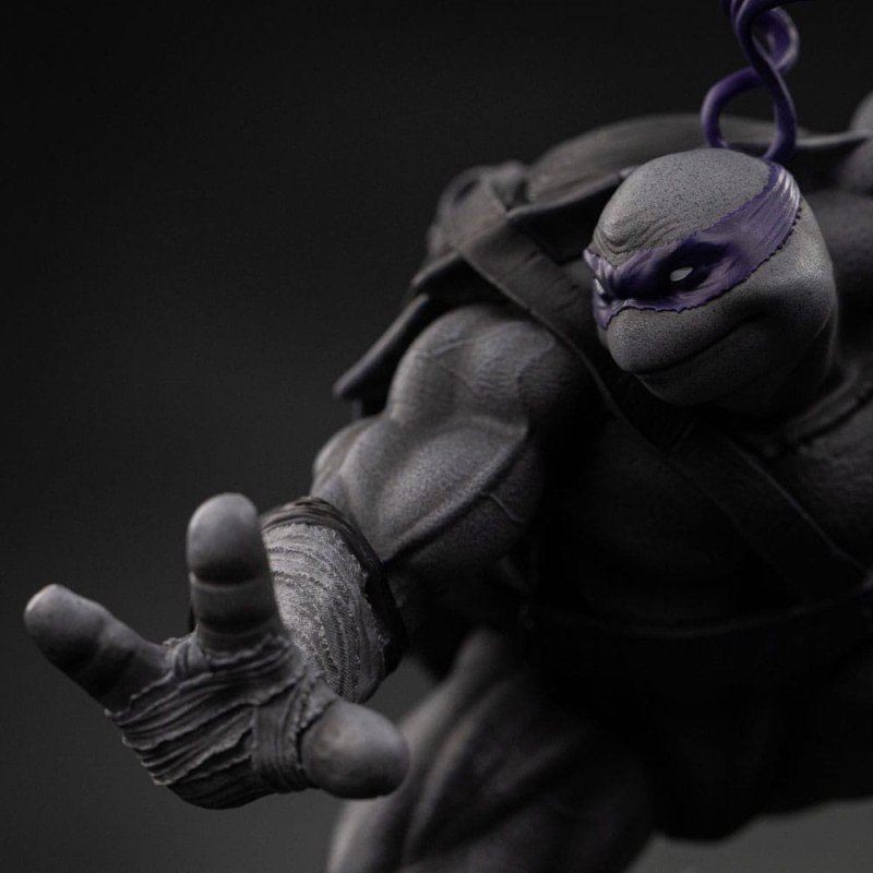Tortues Ninja statuette 1/10 Art Scale Donatello Black and White Variant 26 cm heo exclusive | 0618231957347
