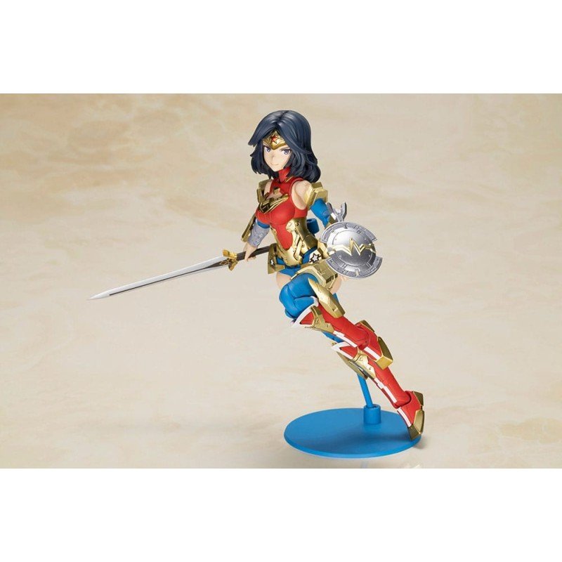 DC Comics Cross Frame Girl Plastic Model Kit Wonder Woman Humikane Shimada Ver. 16 cm | 4934054054633