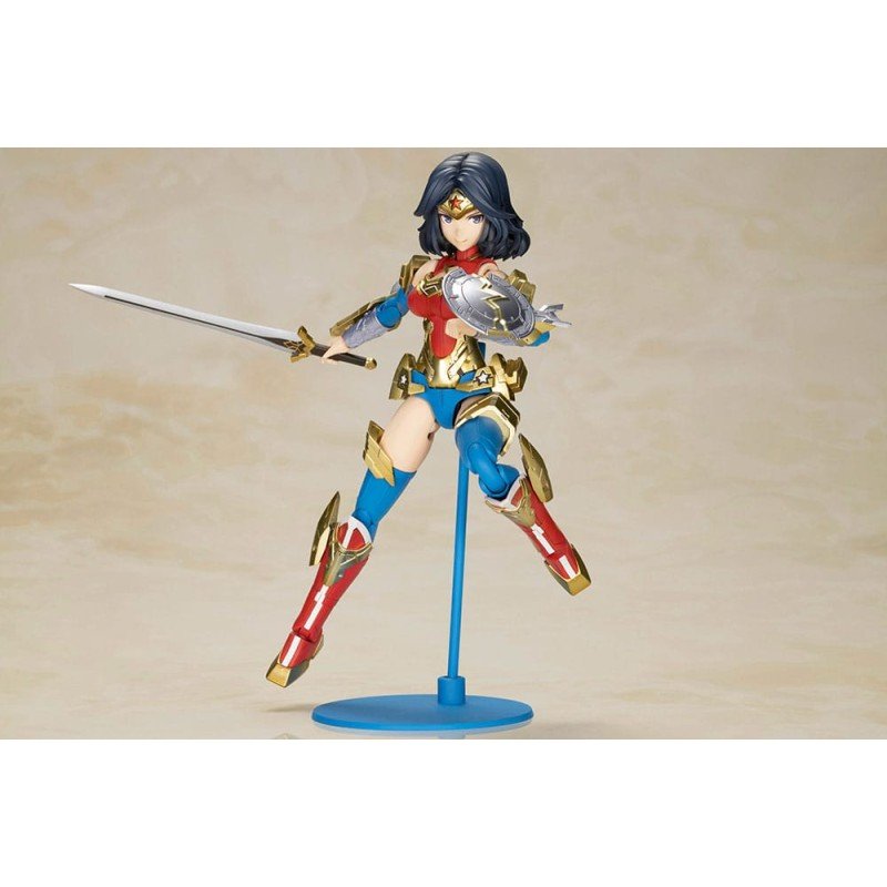 DC Comics Cross Frame Girl Plastic Model Kit Wonder Woman Humikane Shimada Ver. 16 cm | 4934054054633