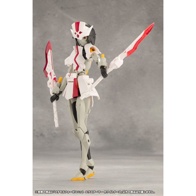 Unlimited Universe Megalomaria Model Kit Metamorphose Unit Exarmor White Nurse 16 cm