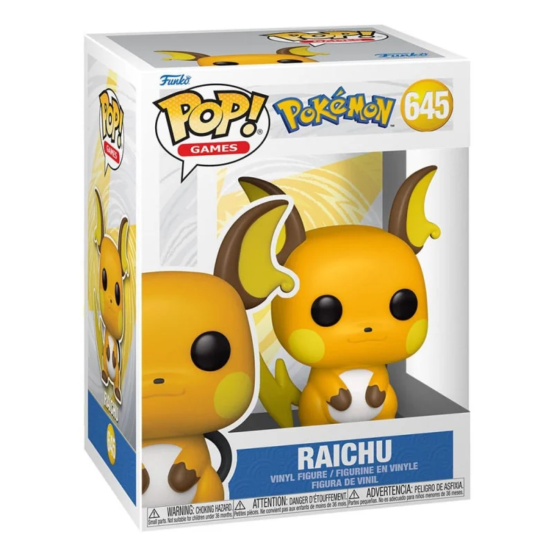 Pokémon Funko KNALLEN! Animatie Vinyl Raichu 9 cm | 889698742306