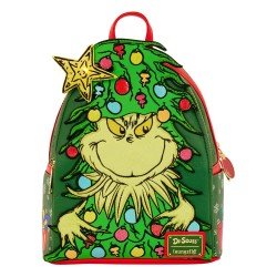 Dr. Seuss by Loungefly Mini Backpack Grinch Holiday | 0671803563650