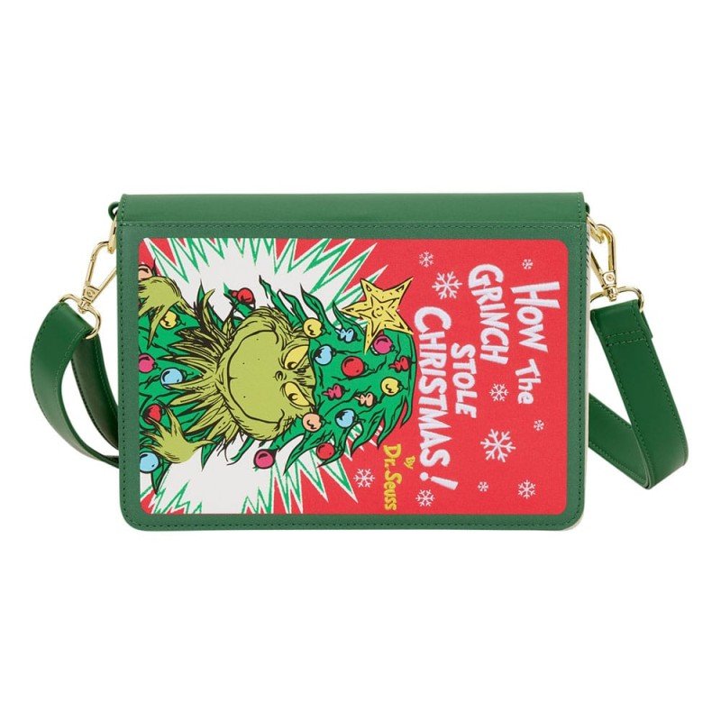 Dr. Seuss by Loungefly Crossbody Bag Grinch Holiday | 0671803563674