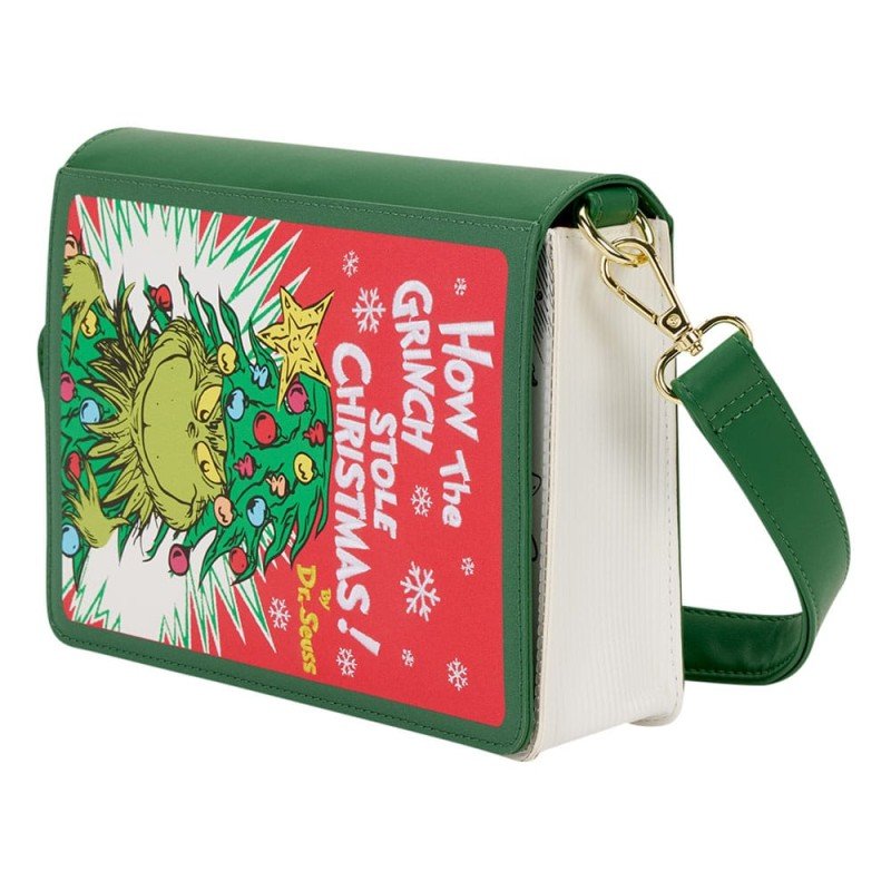 Dr. Seuss by Loungefly Crossbody Bag Grinch Holiday | 0671803563674
