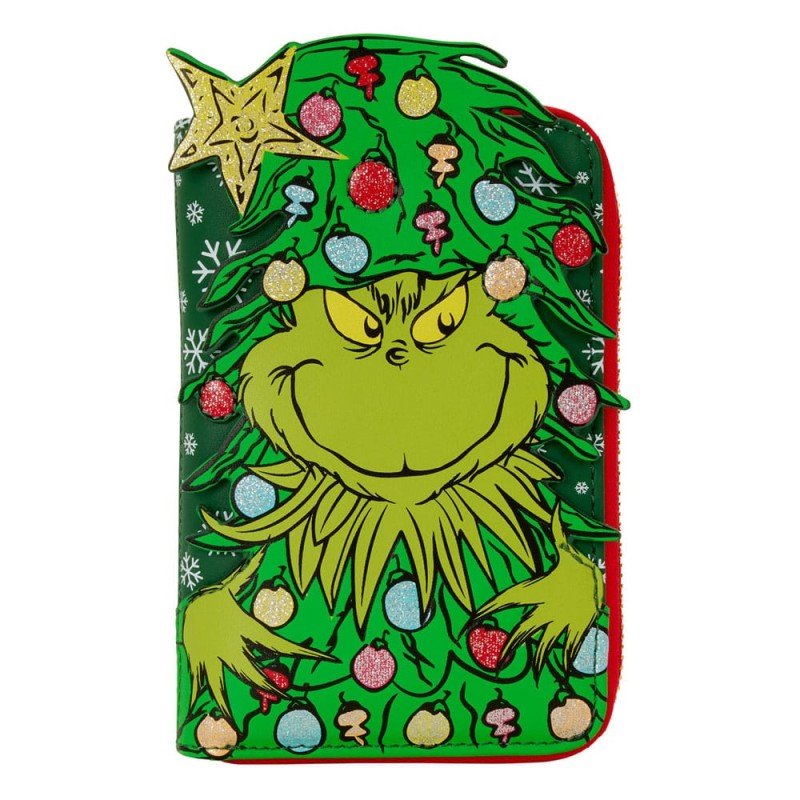 Dr. Seuss by Loungefly Porte-monnaie Grinch Holiday | 0671803563667