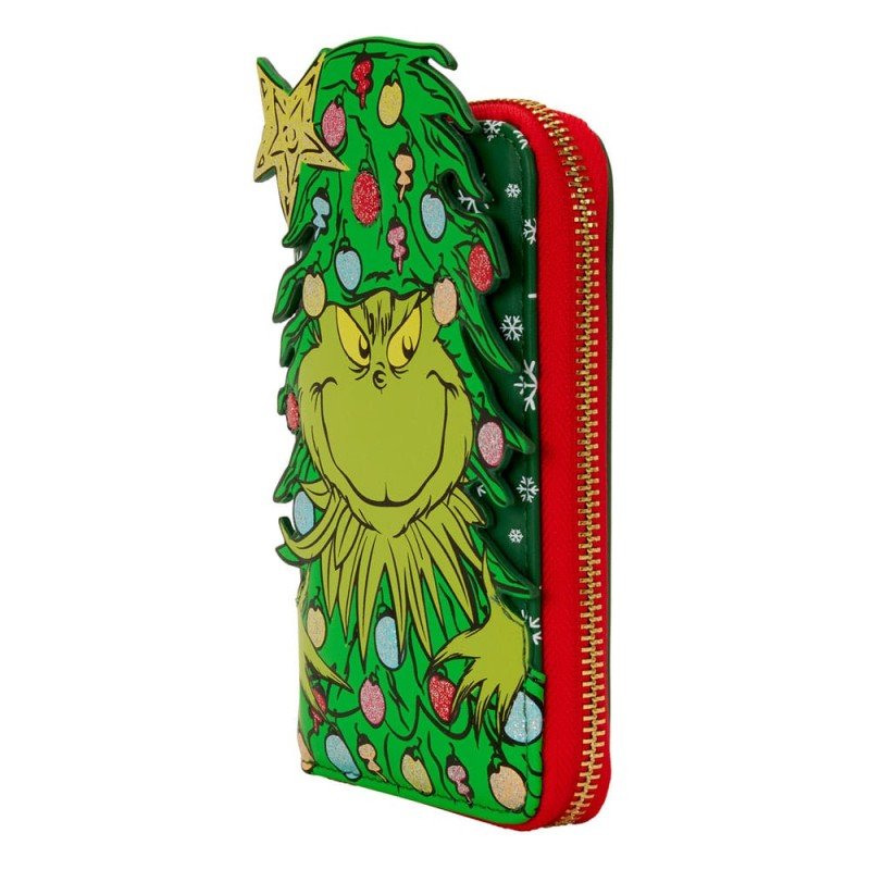Dr. Seuss by Loungefly Porte-monnaie Grinch Holiday | 0671803563667