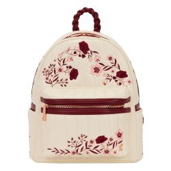 Loungefly sac à dos Midi Cream & Red Floral | 0671803552425