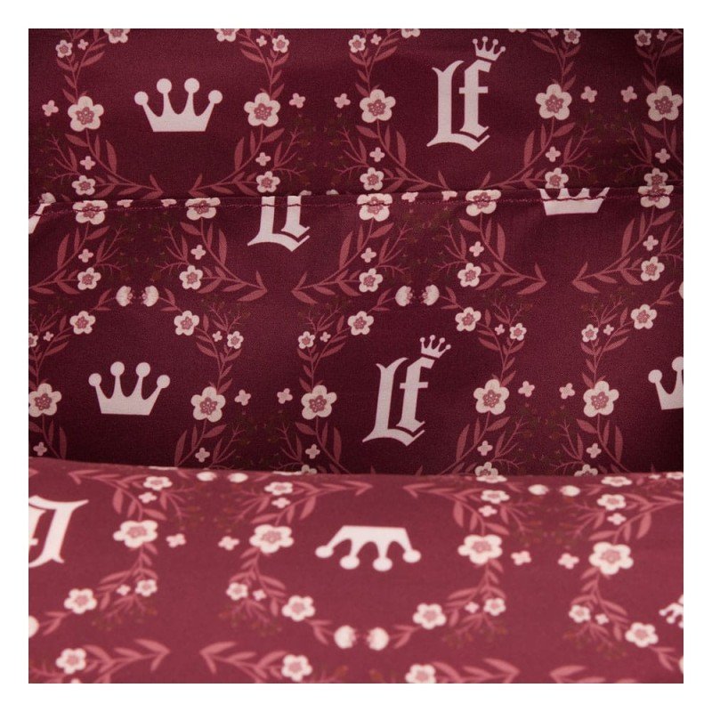 Loungefly sac à dos Midi Cream & Red Floral | 0671803552425