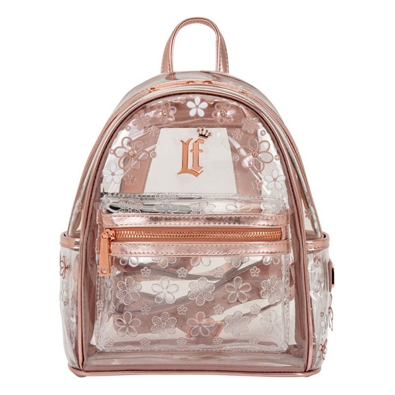 Loungefly Mini Backpack Clear Floral | 0671803566071