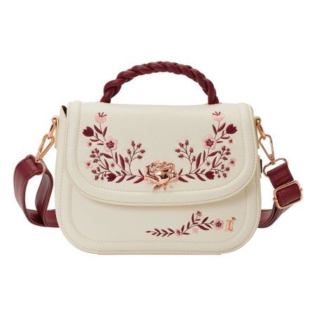 Loungefly Crossbody Bag Ice Cream & Red Floral | 0671803552449