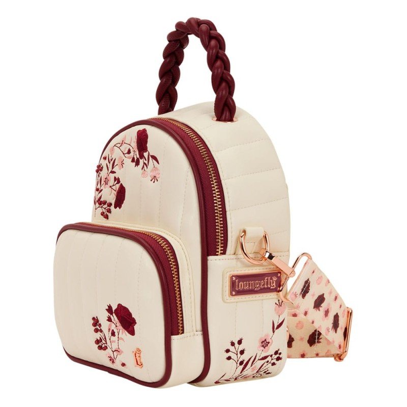 Loungefly Crossbody Bag Ice Cream & Red Floral | 0671803552456