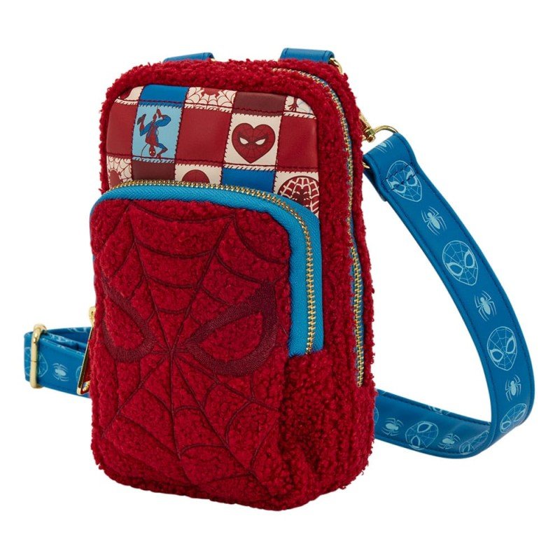 Marvel by Loungefly Crossbody with Coin Bag Spider-Man Cell Phone | 0671803564121