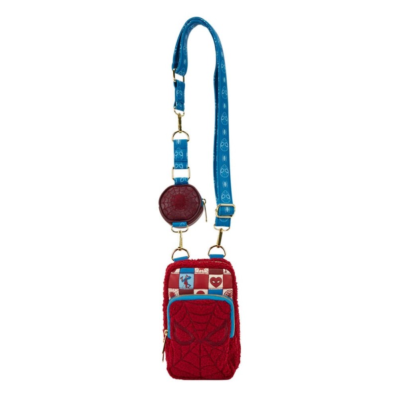 Marvel by Loungefly Crossbody with Coin Bag Spider-Man Cell Phone | 0671803564121