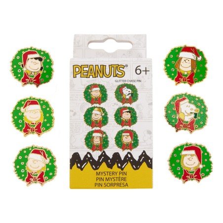 Peanuts by Loungefly Enamel Pins Blind Box Snoopy and Friends Holiday Assortment (12) | 0671803563452