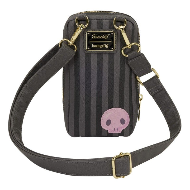 Sanrio by Loungefly Crossbody with Coin Bag 20th Anniversary Kuromi Cell Phone | 0671803564695