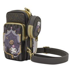 Sanrio by Loungefly Crossbody with Coin Bag 20th Anniversary Kuromi Cell Phone | 0671803564695