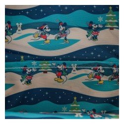 Disney by Loungefly Mini Backpack Mickey and Minnie Holiday | 0671803563421