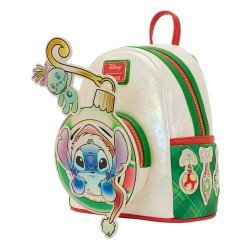 Disney by Loungefly Mini Backpack Lilo and Stitch Holiday | 0671803564039