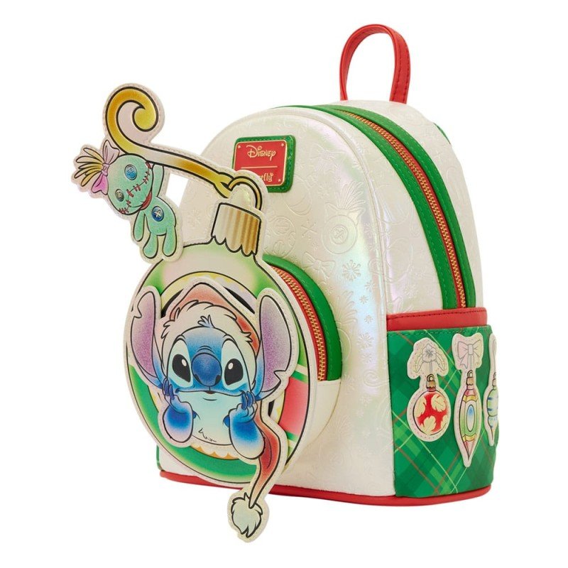 Disney by Loungefly Mini Backpack Lilo and Stitch Holiday | 0671803564039