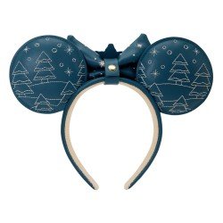 Disney by Loungefly Ears Headband Mickey and Minnie Holiday | 0671803563469