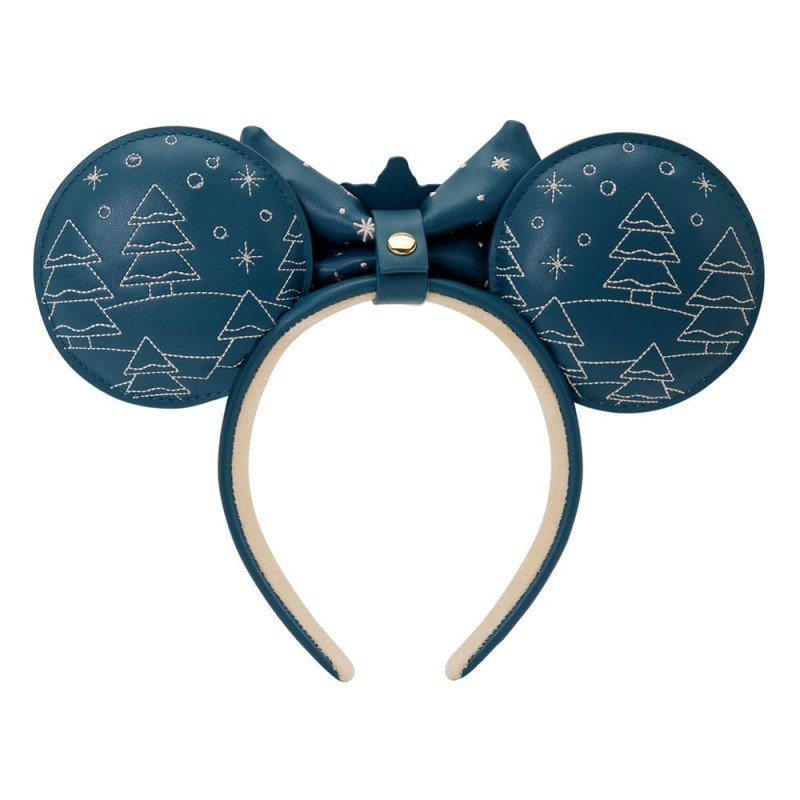 Disney by Loungefly Ears Headband Mickey and Minnie Holiday | 0671803563469
