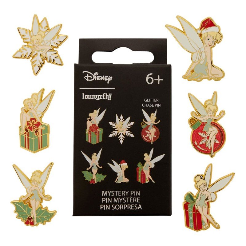 Disney by Loungefly Enamel Pins Blind Box Tinker Bell Holiday Assortment (12) | 0671803564190