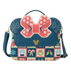 Disney by Loungefly sac à bandoulière Mickey and Minnie Holiday | 0671803563445