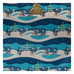 Disney by Loungefly Crossbody Bag Mickey and Minnie Holiday | 0671803563445