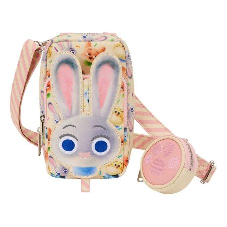 Disney by Loungefly Crossbody with Coin Bag Zootopia 2 Cell Phone | 0671803563643