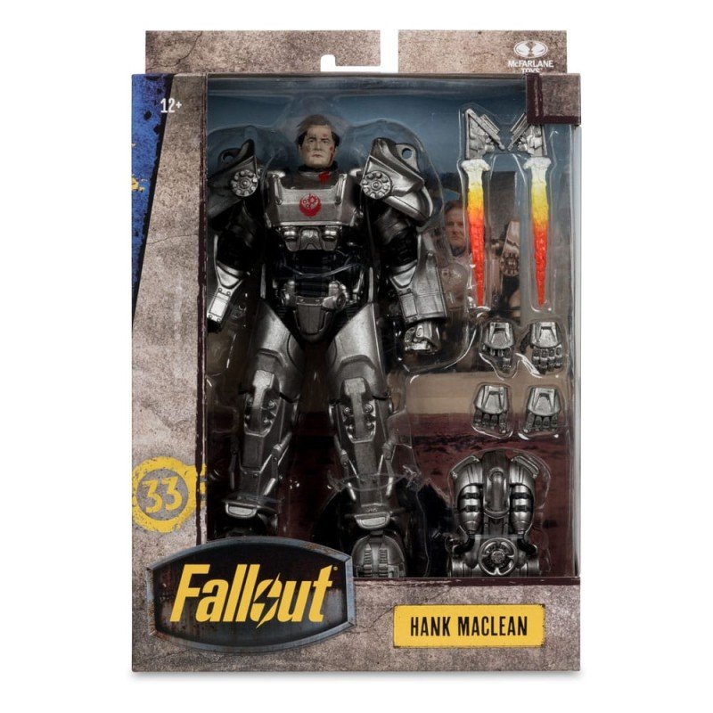 Fallout Action Figure Hank MacLean 19 cm | 0787926116120