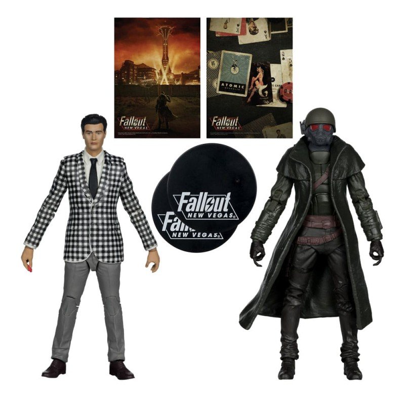 Fallout: New Vegas Statue 2-Pack Riot Ranger Armor & Benny Survivor 18 cm | 0787926116472