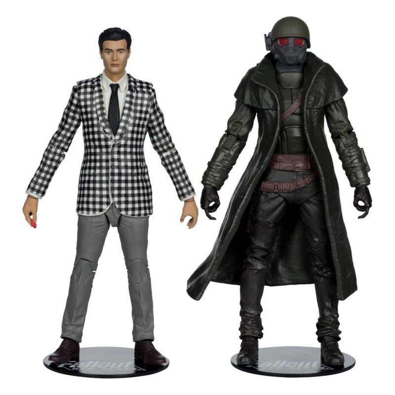 Fallout: New Vegas Statue 2-Pack Riot Ranger Armor & Benny Survivor 18 cm | 0787926116472