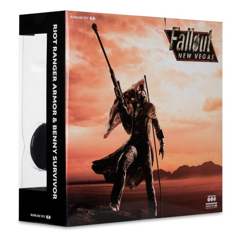 Fallout: New Vegas Statue 2-Pack Riot Ranger Armor & Benny Survivor 18 cm | 0787926116472