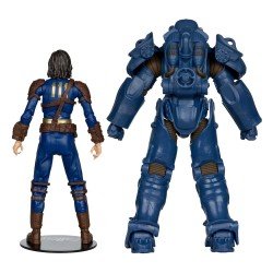 Fallout 4 Statue 2-Pack T-60 Vault Tec & Sole Survivor 18 cm | 0787926116496