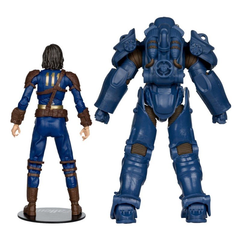 Fallout 4 Statue 2-Pack T-60 Vault Tec & Sole Survivor 18 cm | 0787926116496