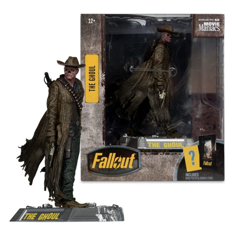 Fallout Movie Maniacs Action Figure The Ghoul (Season 2) 17 cm | 0787926141269