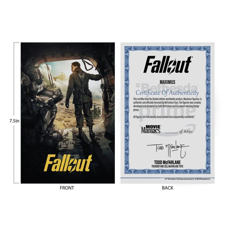 Fallout figurine Movie Maniacs Maximus (Season 2) 17 cm | 0787926141276